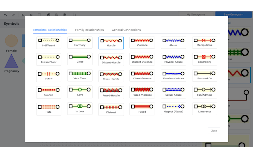 Qwoach Interactive Genogram Maker for Coaches