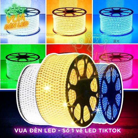 Đèn Led Dây 2835 Siêu Sáng Chống Nước Hắt Trần, Quấn Cây. Trang Trí (Vui Lòng Mua Thêm Nguồn)