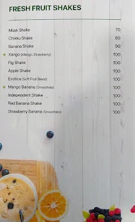 Juice Forest menu 1