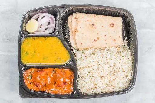 Chicken Lababdar Masala Meal Thali