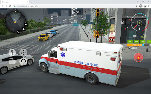 City Ambulance Car Driving Game