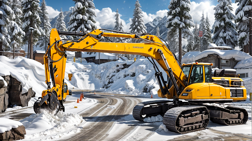 Screenshot Snow Excavator Truck Simulator