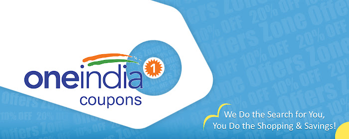 Oneindia CouponNdeal Finder marquee promo image