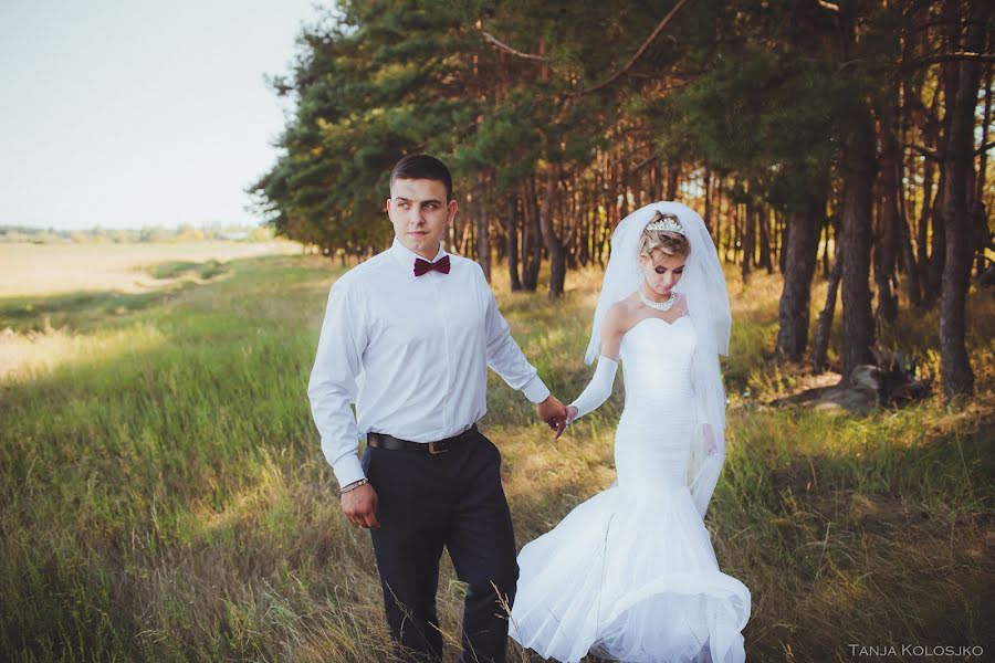 Fotógrafo de bodas Tania Kolosko (tannja). Foto del 18 de julio 2018