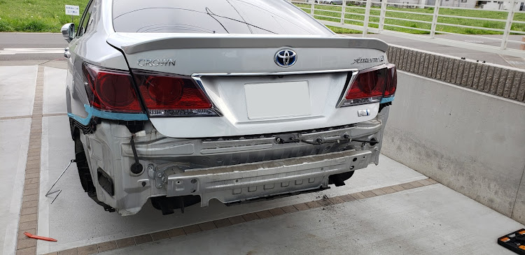 クラウンアスリートの令和初いじり・DIY・洗車・クラウンに関するカスタム事例の投稿画像3枚目