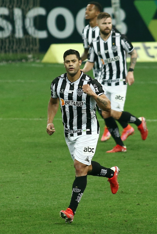 Atletico Mineiro's Hulk celebrates