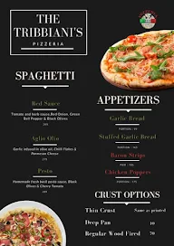 The Tribbiani's Pizzeria menu 1