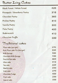 Best Bakers menu 3