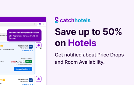 CatchHotels.com | Save on travel bookings small promo image