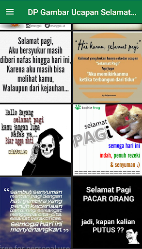 DP Gambar Ucapan Selamat Pagi APK