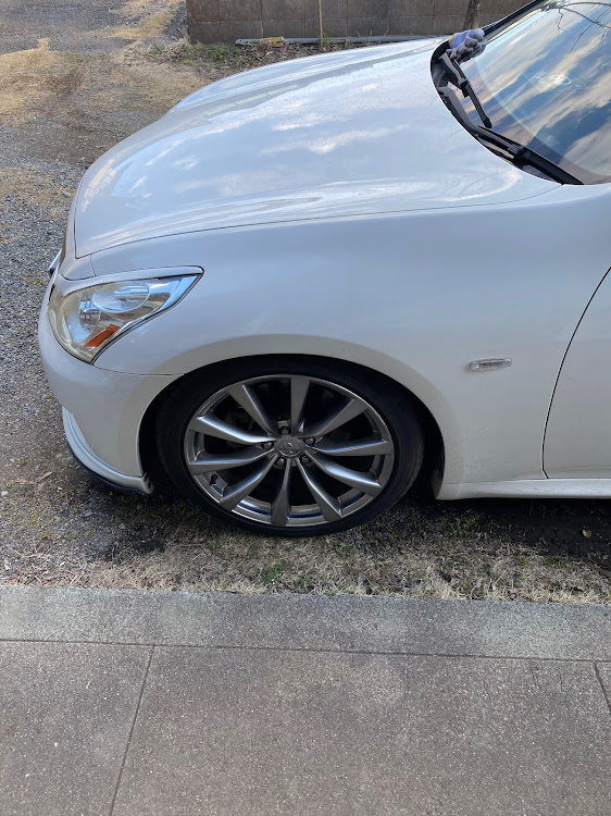 スカイラインのINFINITI G25・車高調整・下回り点検・鳥山明さんご冥福をお祈りいたします・TARAKOさんご冥福をお祈りいたしますに関するカスタム事例の投稿画像1枚目
