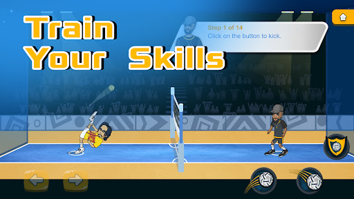 Screenshot Soccer Spike - Kick Volleyball