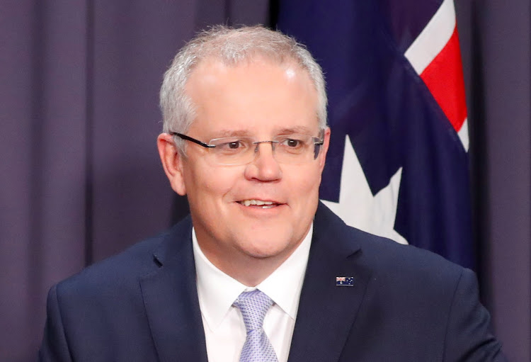 Australian Prime Minister Scott Morrison wants the EU to release 3.1 million does of Covid-19 vaccine. File photo.