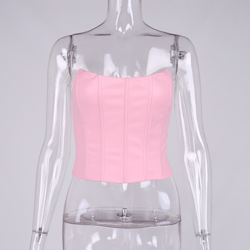 Title 9, Fishbone Off-the-shoulder Collar Wrap Chest Ves...