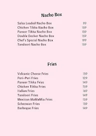 The Pasta Beach menu 1