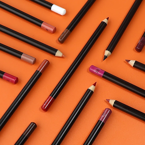 Title 18, 20 Color Black Pen Holder Lip Liner Waterproof ...