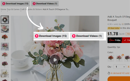 Temu Downloader - Download Videos & Images