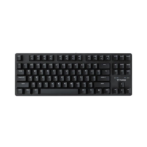 Bàn phím cơ gaming không dây Rapoo V500pro-87 màu đen Brown Switch