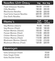 Foodsafari menu 2