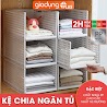 Kệ Ngăn Kéo Phân Chia Tủ Quần Áo, Đồ Dùng Gấp Gọn Nhựa Pp Thông Minh / Giá Của 1 Ngăn (Zs - 0510)