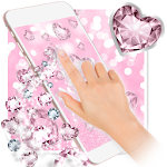 Cover Image of Download Pink Glitter Diamond Wallpaper 1.1.1 APK