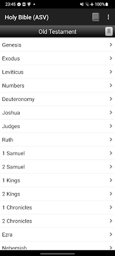 Screenshot Holy Bible (ASV)