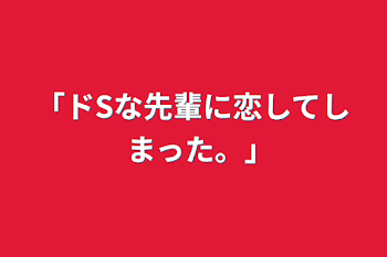 「ドSな先輩に恋してしまった。｣