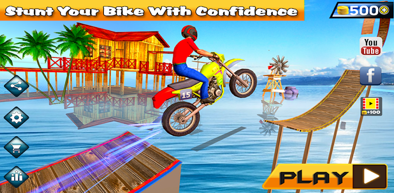 Tricky Bike Stunt Racing