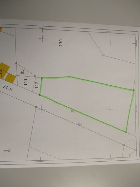 Vente terrain  1650 m² à La Meyze (87800), 19 000 €