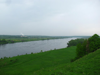 Daugava jõgi Aizkraukle linnamäelt