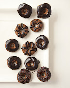 Chocolate and stout doughnuts.