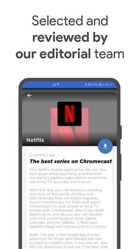 Screenshot Apps 4 Chromecast & Android TV