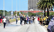 Nelson Mandela University’s north and south campuses were closed by protesting students on Thursday