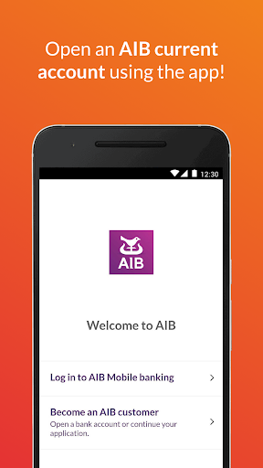 Screenshot AIB Mobile