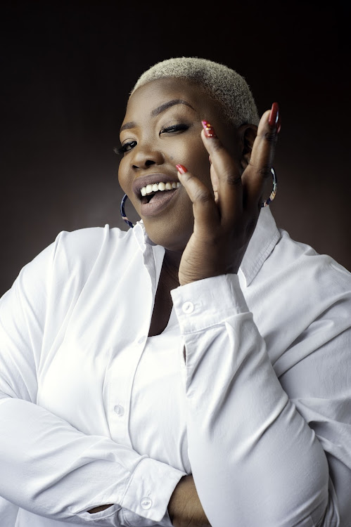 Comedian and actress Celeste Ntuli.