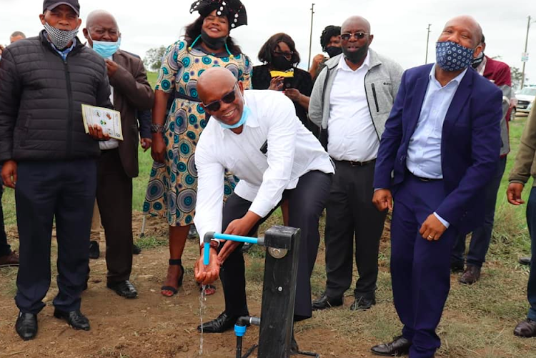 The foot-operated taps were unveiled in the Eastern Cape at the weekend.