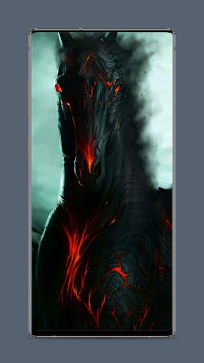 Screenshot Fire horse Wallpaper
