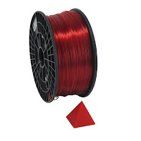 Taulman In-PLA PLAdium Red Filament - 1.75mm