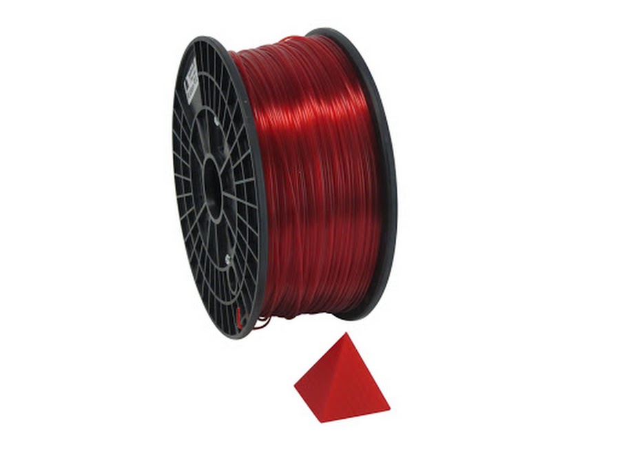 Taulman In-PLA PLAdium Red Filament - 1.75mm