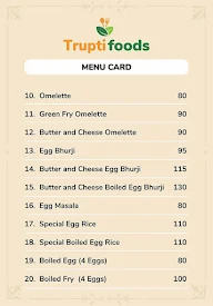 Trupti Foods menu 3