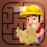 Cover Image of 下载 Diggy's Adventure: Escape this 2D Mine Maze Puzzle 1.5.108 APK