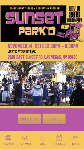 Sunset Park'd Food Truck Event