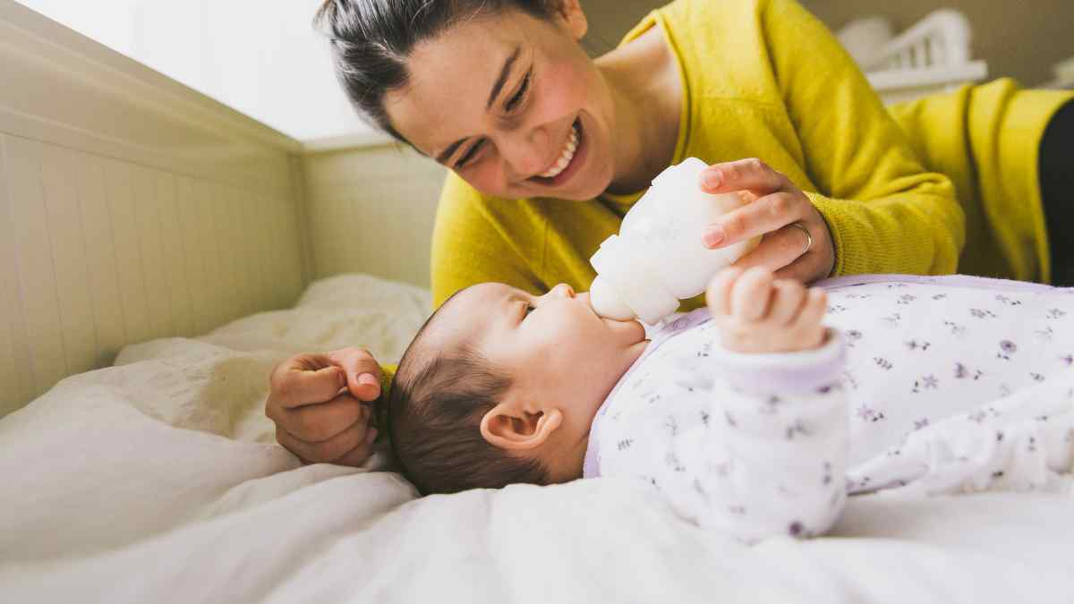 bottle-feeding