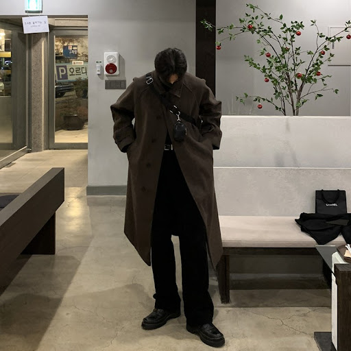 Title 7, Mens Double-sided Cashmere Coat Luxurious warm...
