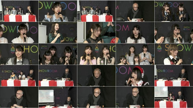 181216 SHOWROOM - AKB48 Kouhaku Taiko Uta Gassen Backstage (Taniguchi Megu, Fukuoka Seina)