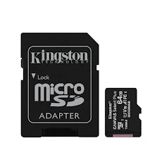 Thẻ nhớ Kingston 64GB microSDXC Canvas Select 100R CL10 UHS-I Single Pack with Adapter_SDCS2/64GB