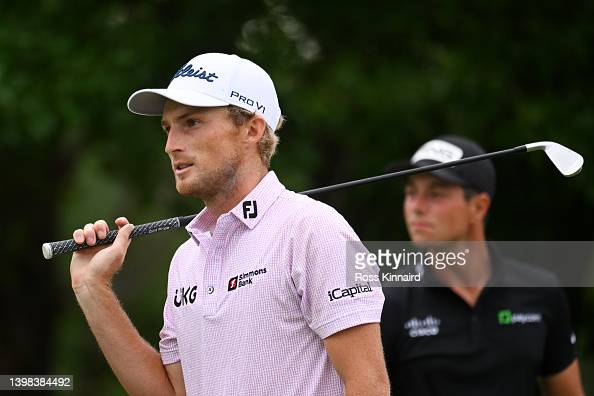 Will Zalatoris of the United States walks from the 17th tee during the second round of the 2022 PGA Championship at Southern Hills Country Club on May 20, 2022 in Tulsa, Oklahoma.