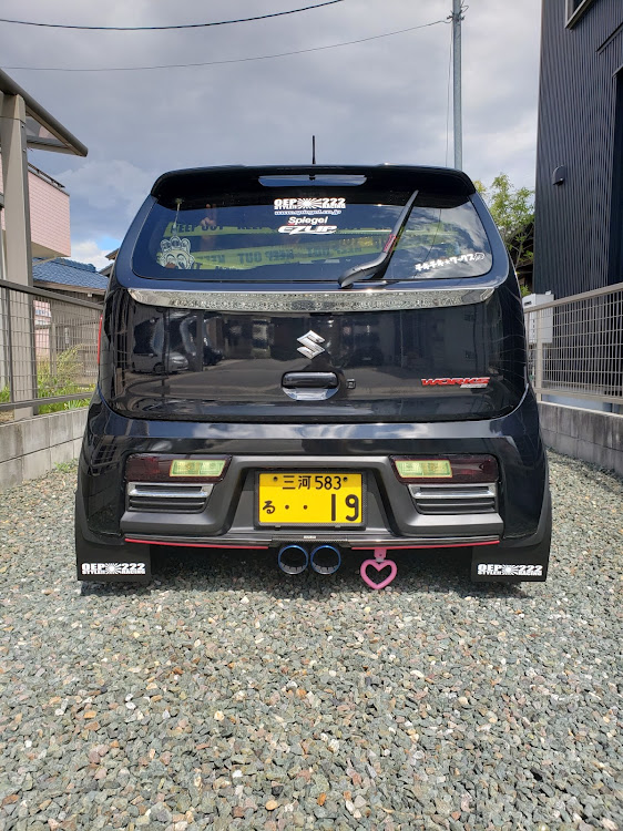 フロントのみ！SUZUKI　HA36s アルトワークス　マッドフラップ