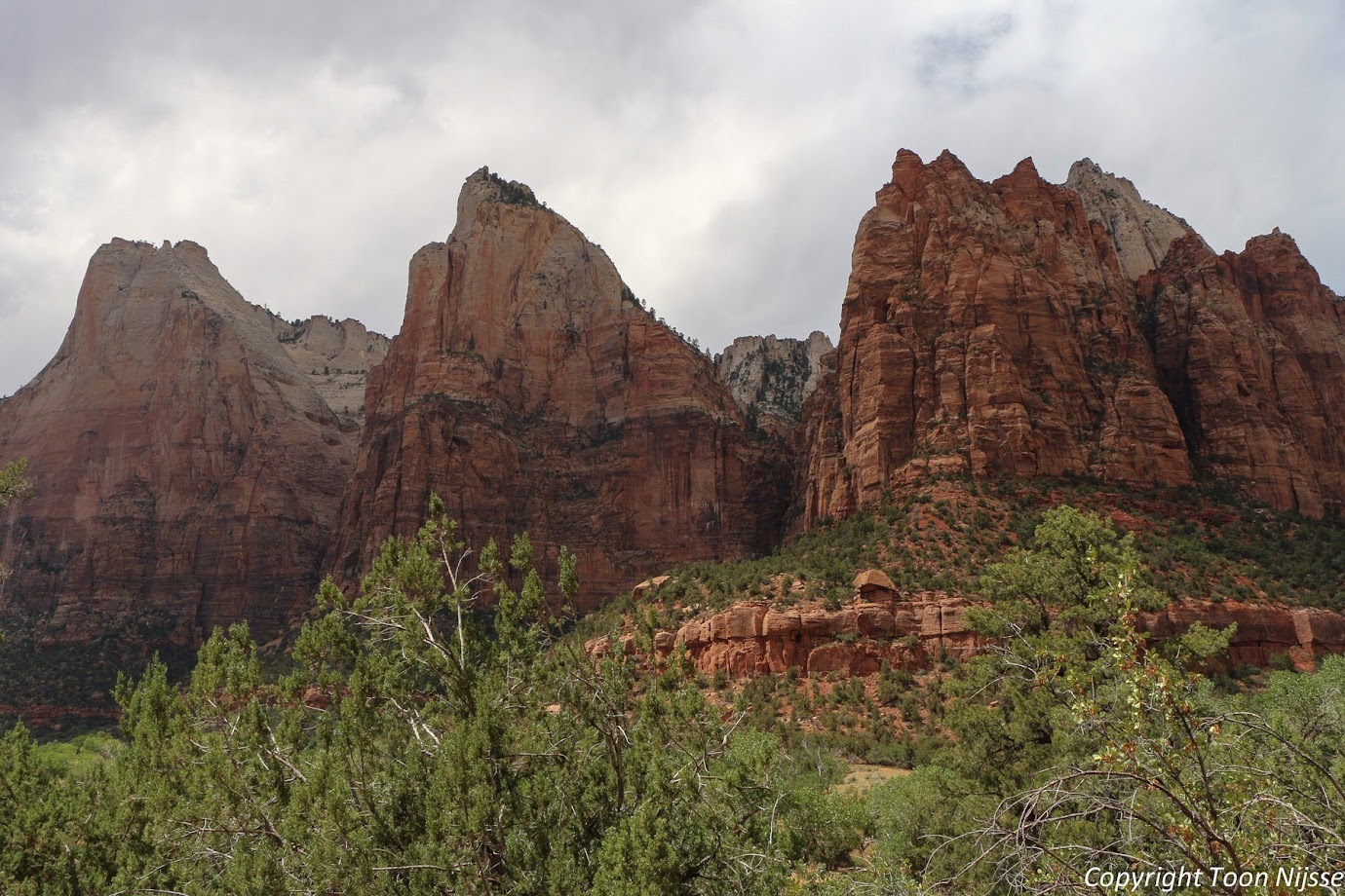 Zion National Park, Court of the Patriarchs