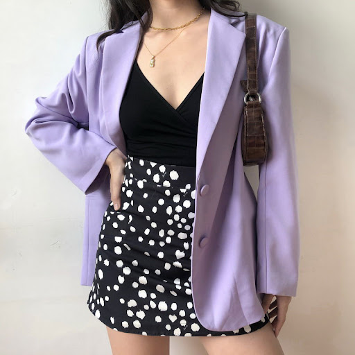 Title 8, Purple Business Suit